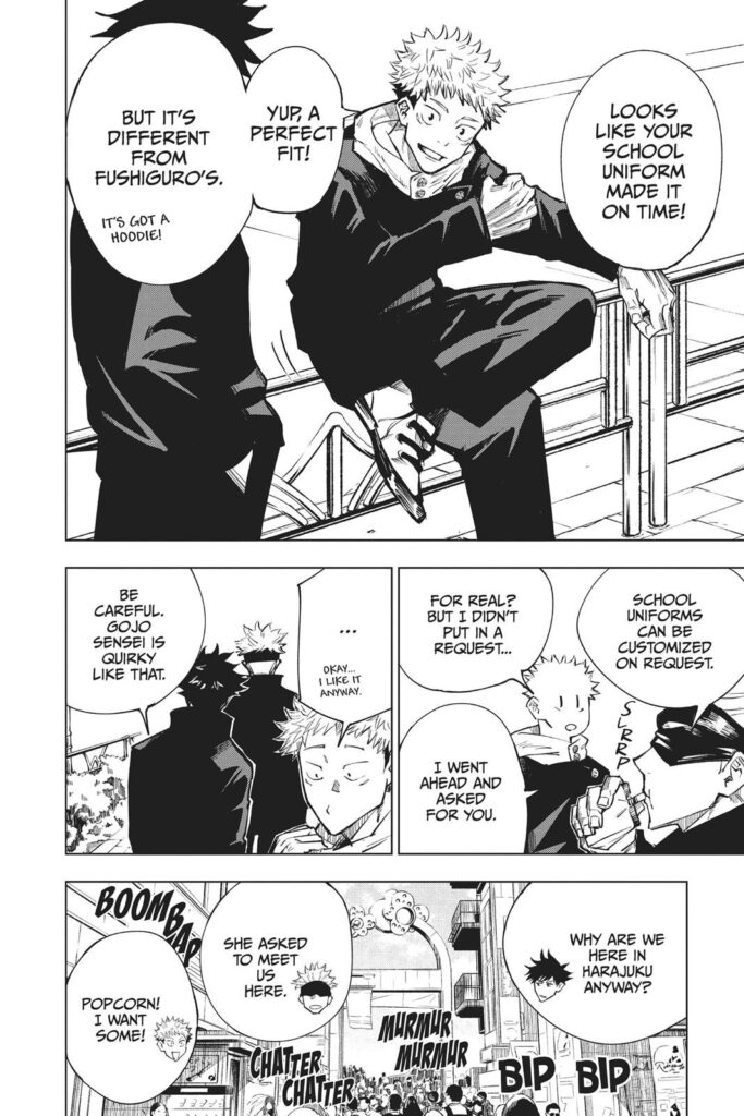 jujutsu kaisen manga Chapter 4