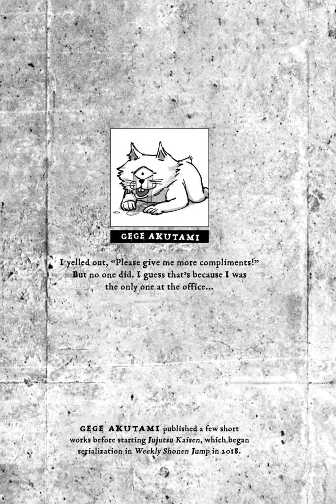jujutsu kaisen manga Chapter 8