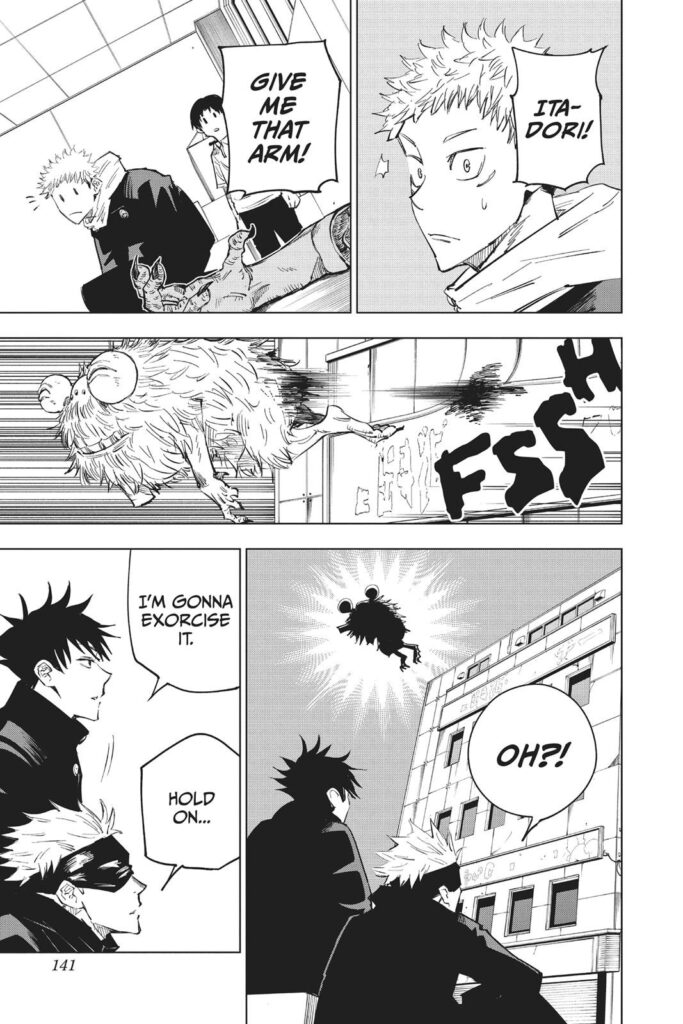 jujutsu kaisen manga Chapter 5