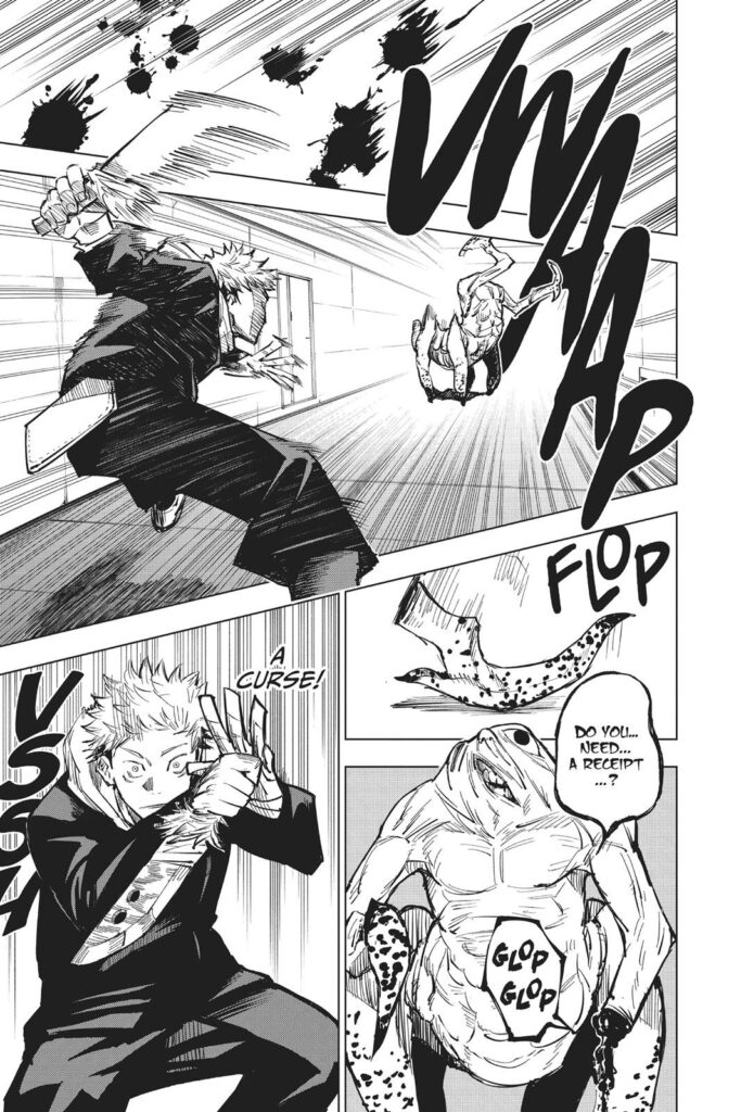 jujutsu kaisen manga Chapter 4