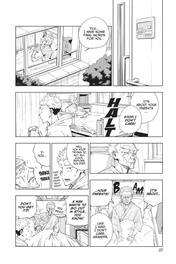 Read jujutsu kaisen manga Chapter 1