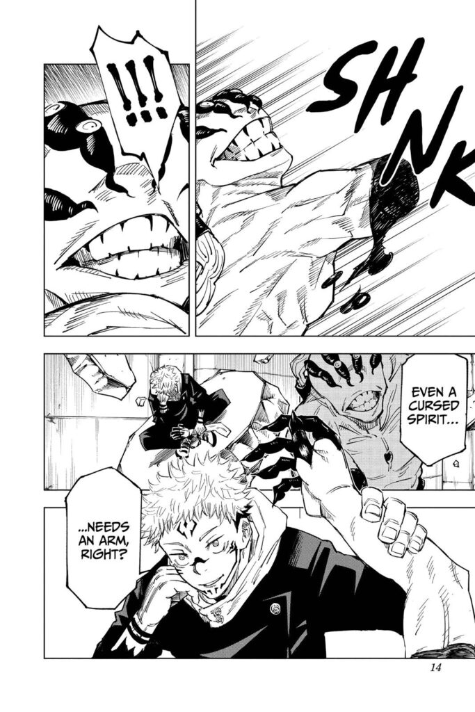 jujutsu kaisen manga Chapter 8