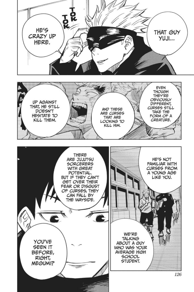 jujutsu kaisen manga Chapter 4