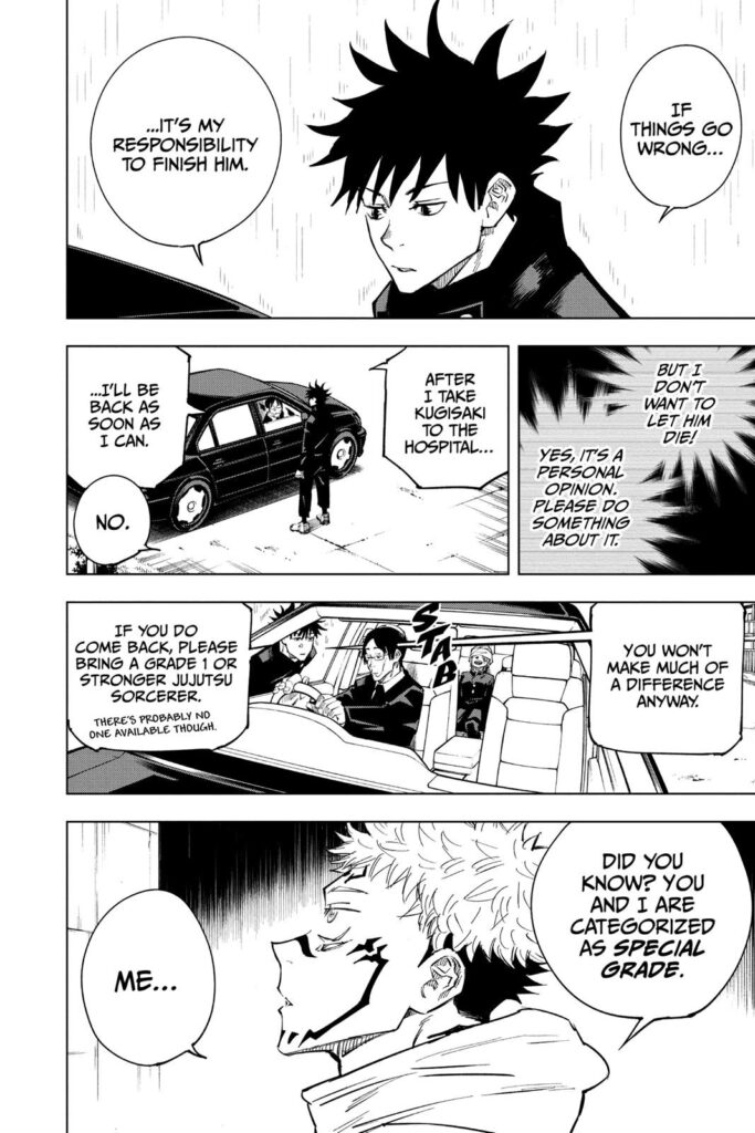 jujutsu kaisen manga Chapter 8