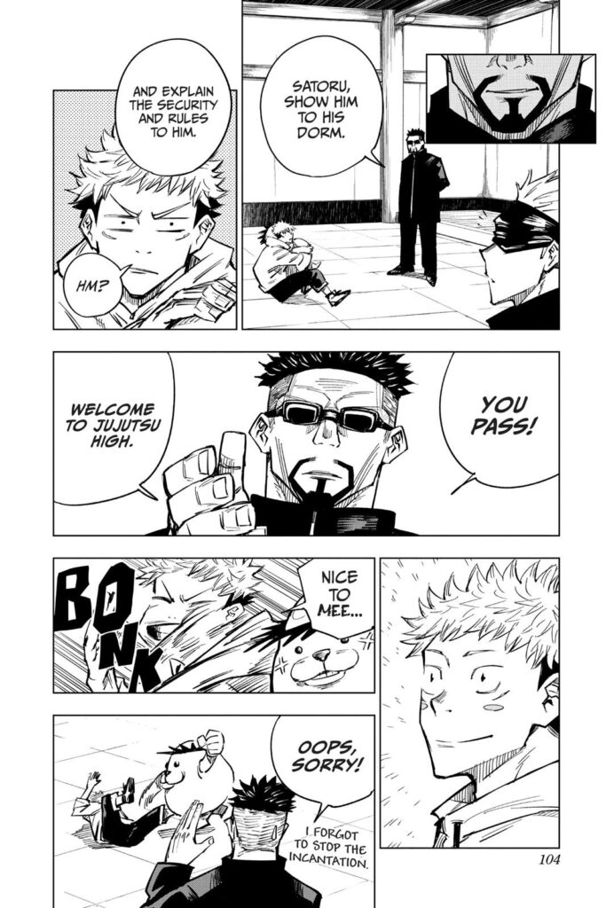 jujutsu kaisen manga Chapter 3