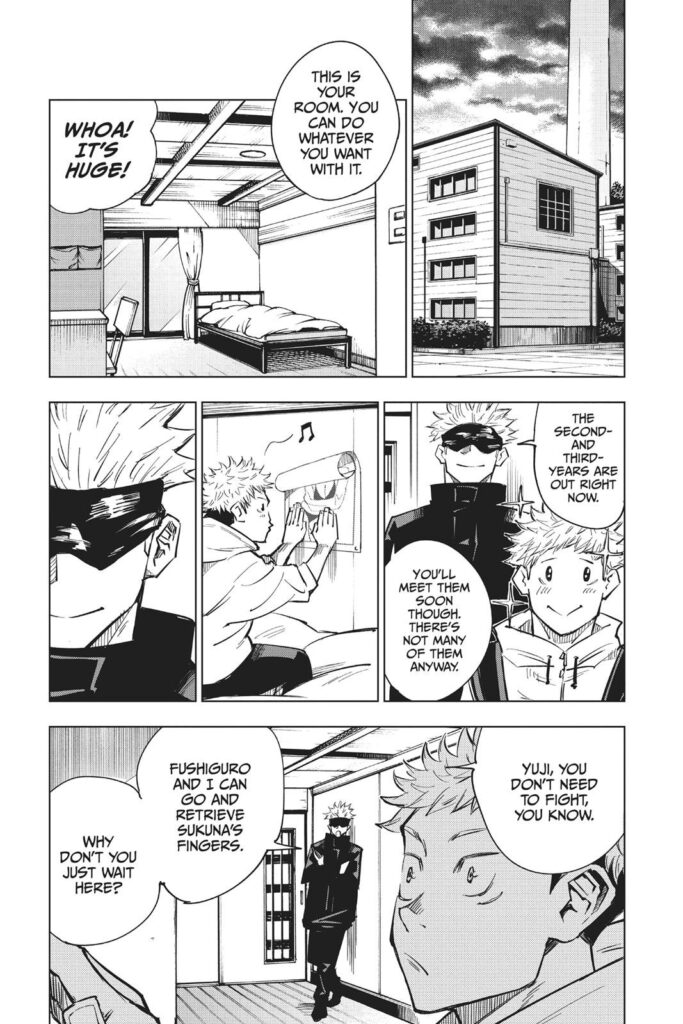 jujutsu kaisen manga Chapter 3