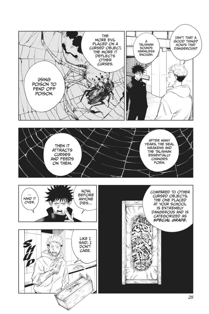 Read jujutsu kaisen manga Chapter 1