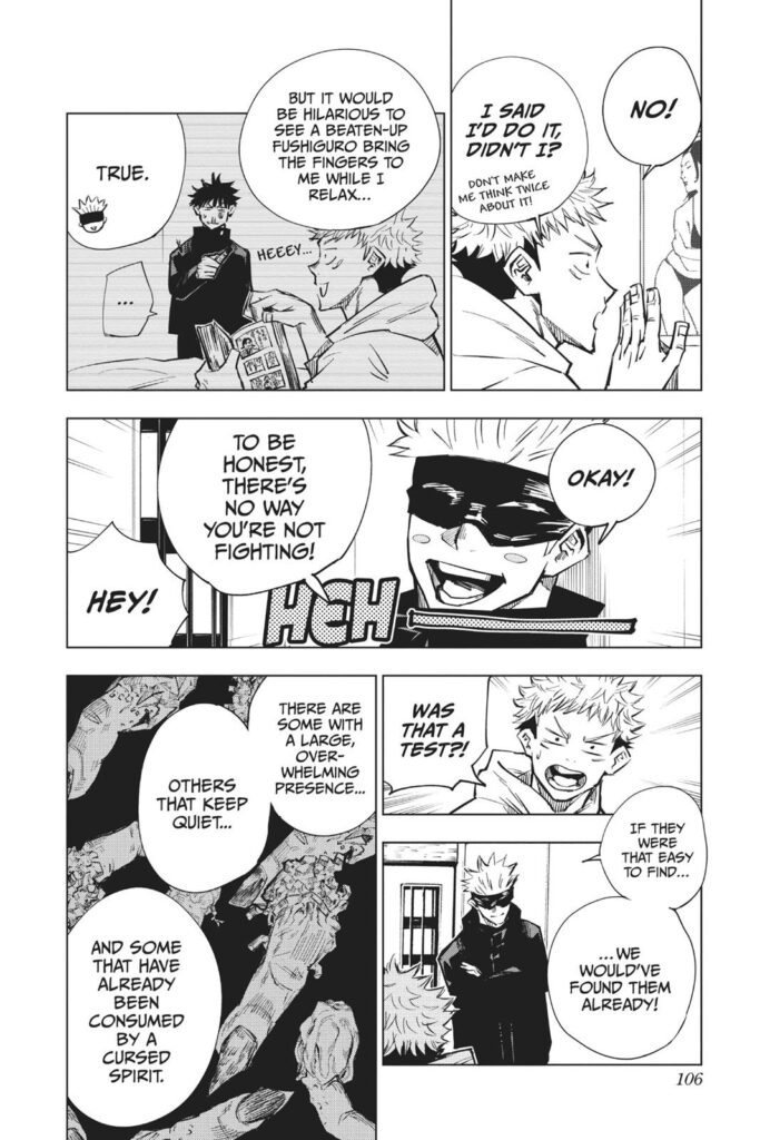 jujutsu kaisen manga Chapter 3