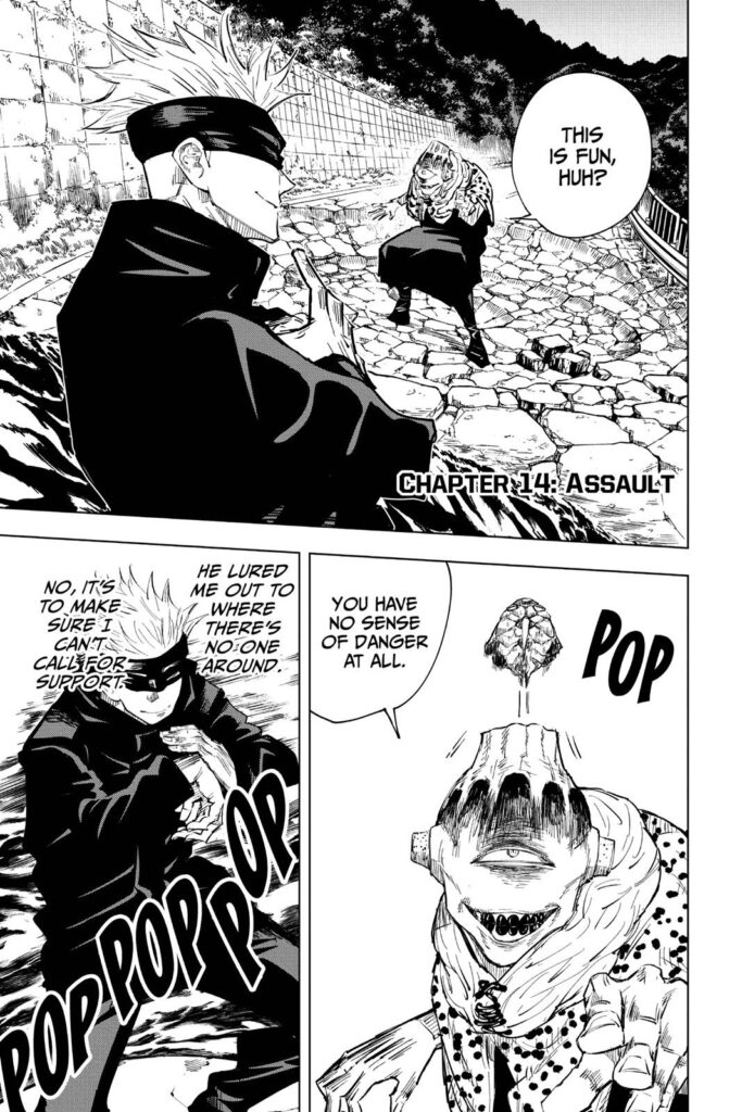 jujutsu kaisen manga Chapter 14