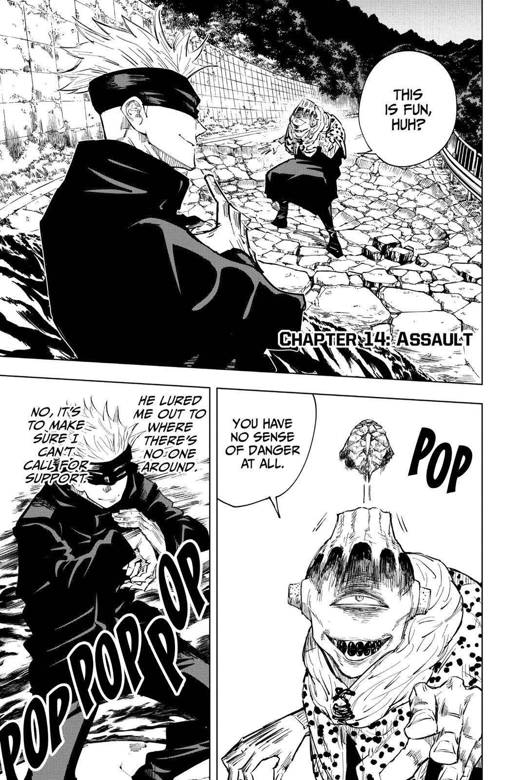 jujutsu kaisen manga Chapter 14