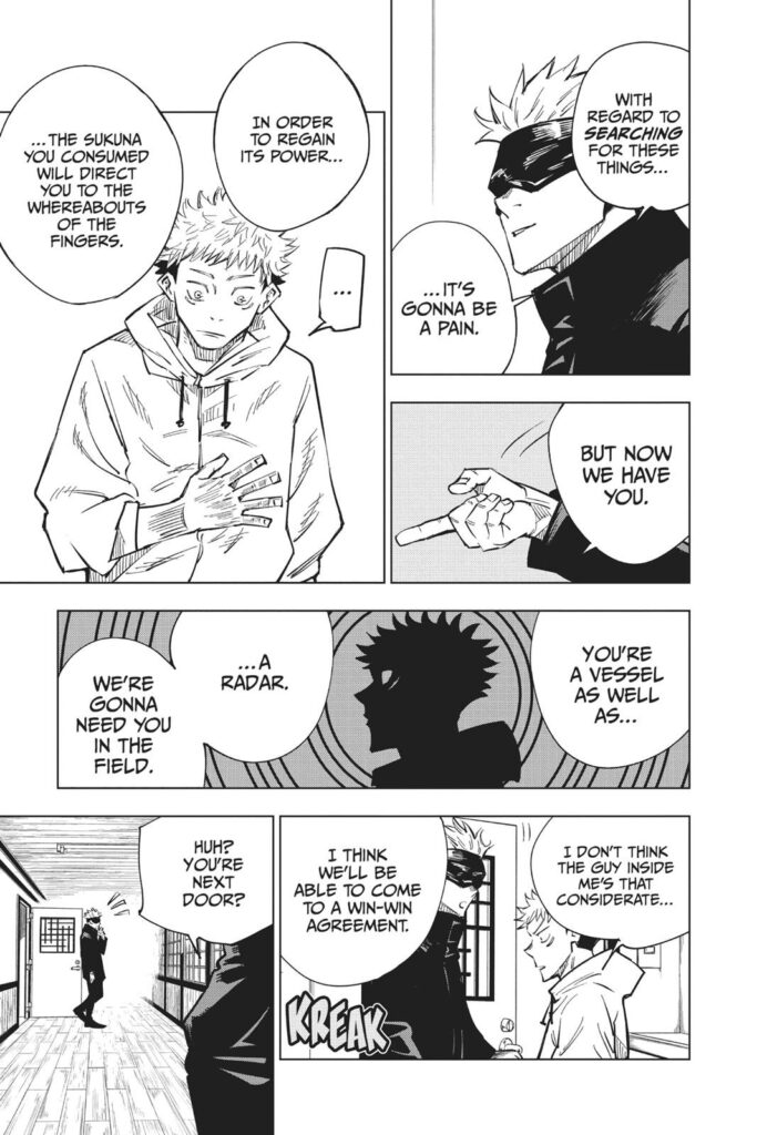 jujutsu kaisen manga Chapter 3