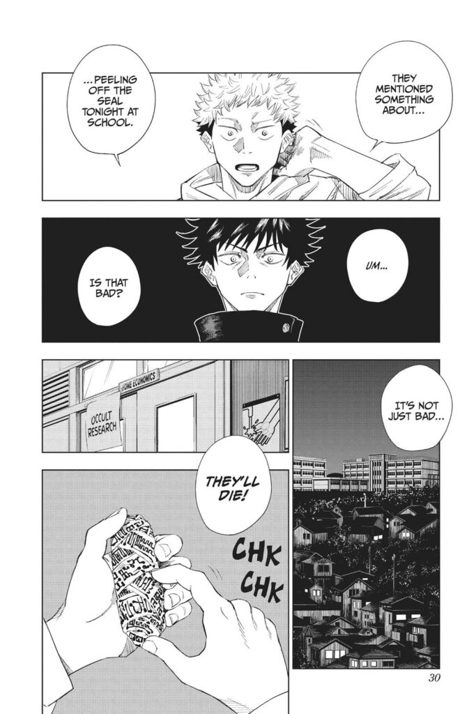 Read jujutsu kaisen manga Chapter 1
