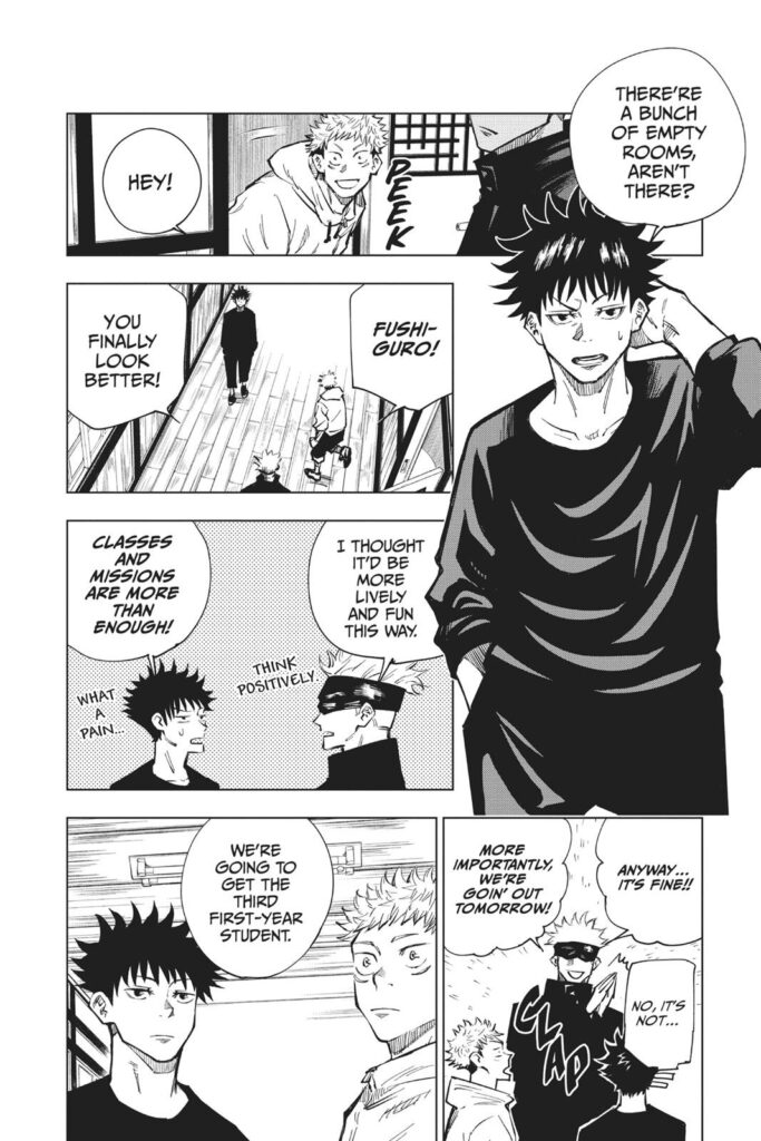 jujutsu kaisen manga Chapter 3