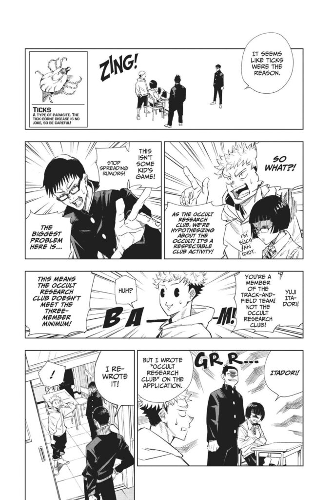 Read jujutsu kaisen manga Chapter 1
