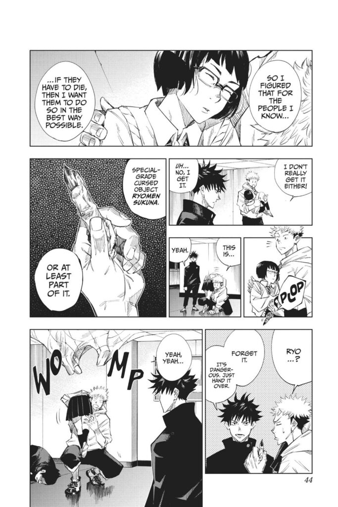 Read jujutsu kaisen manga Chapter 1