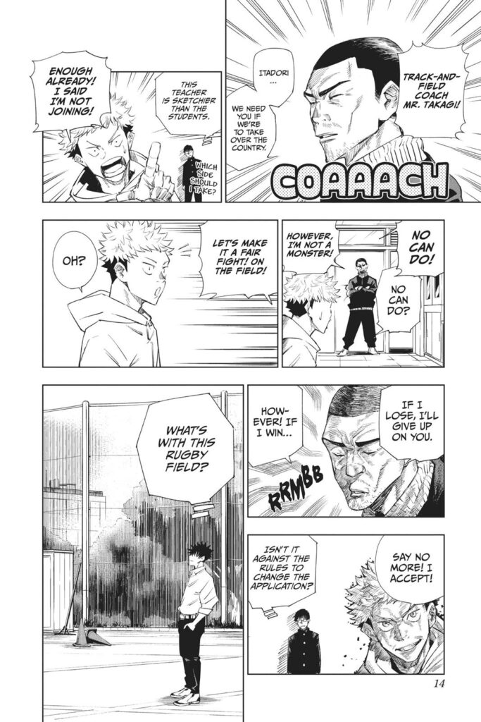 Read jujutsu kaisen manga Chapter 1