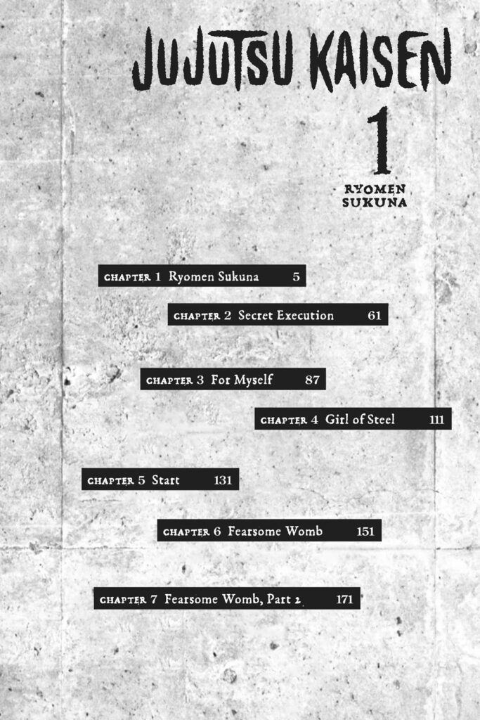 Read jujutsu kaisen manga Chapter 1