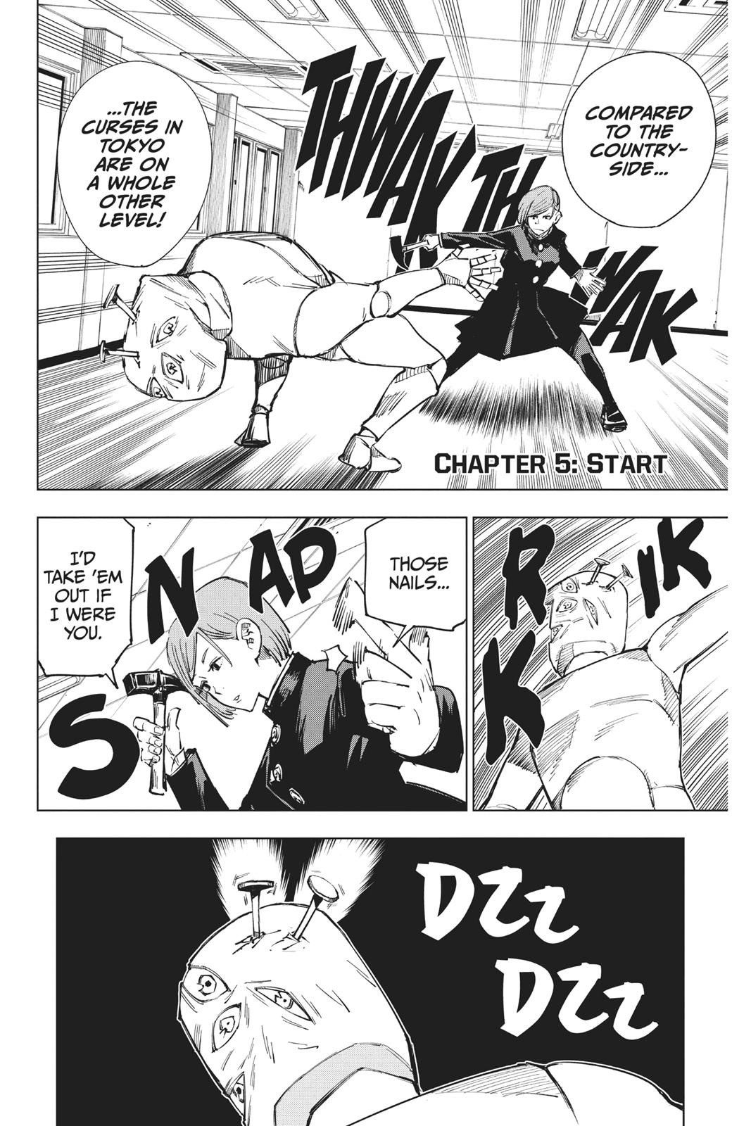 jujutsu kaisen manga Chapter 5