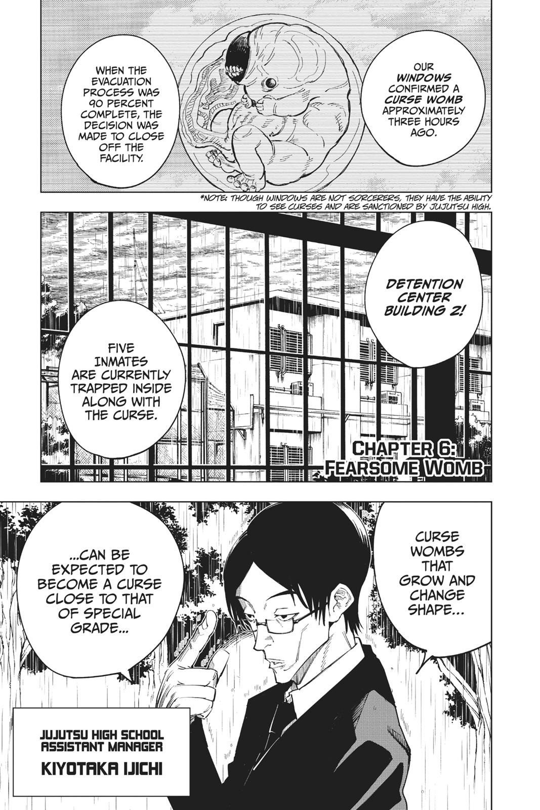 jujutsu kaisen manga Chapter 6