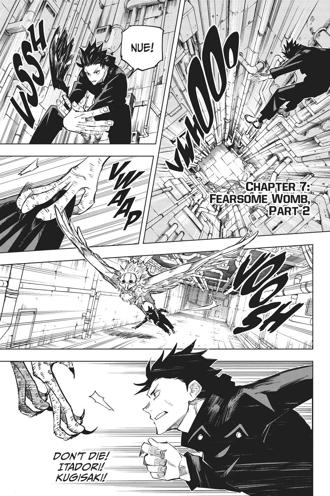 jujutsu kaisen manga Chapter 7