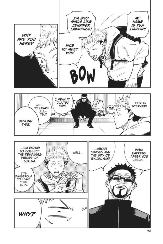 jujutsu kaisen manga Chapter 3