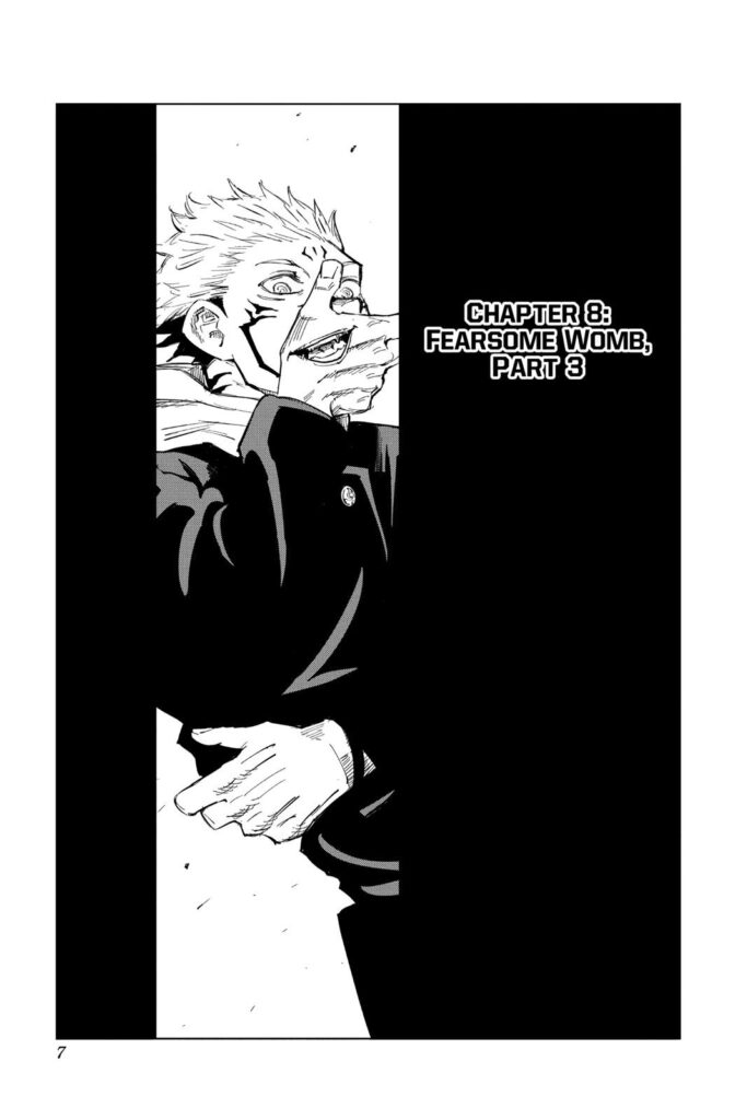 jujutsu kaisen manga Chapter 8