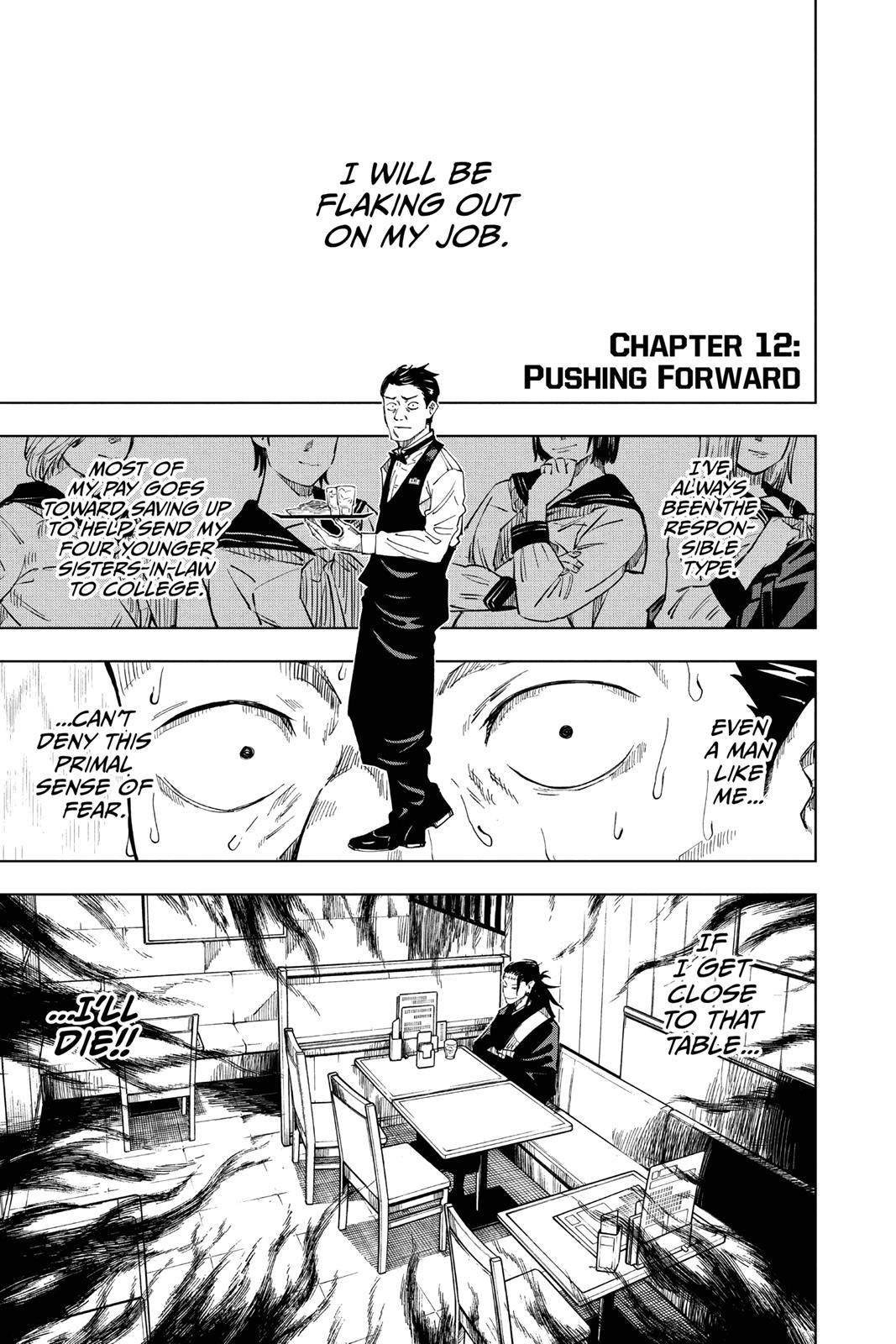 jujutsu kaisen manga Chapter 12