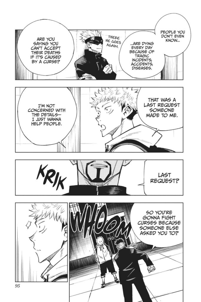 jujutsu kaisen manga Chapter 3