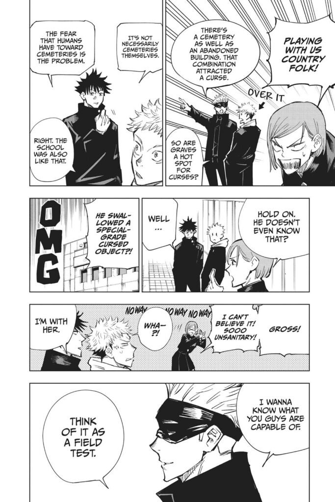 jujutsu kaisen manga Chapter 4