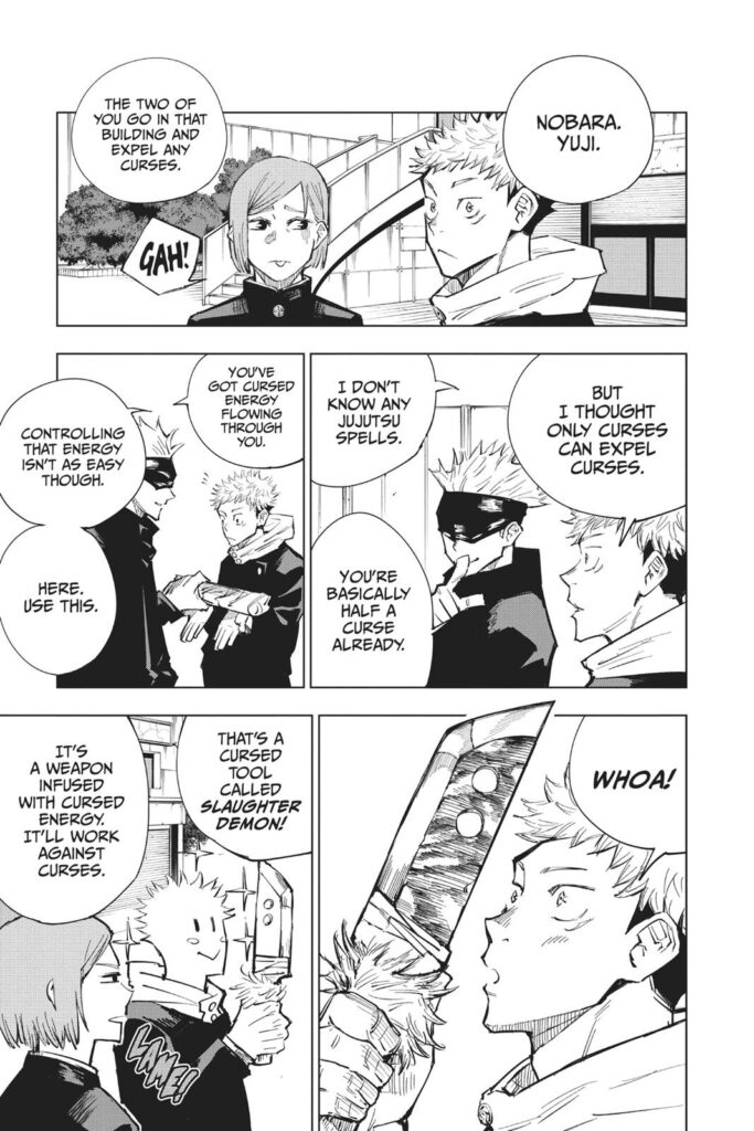 jujutsu kaisen manga Chapter 4