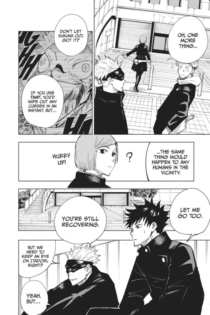 jujutsu kaisen manga Chapter 4