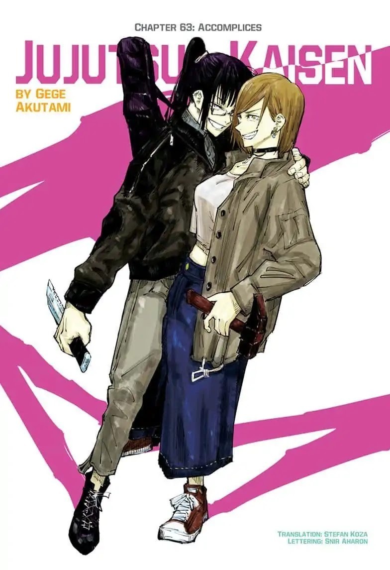 JuJutsu Kaisen Manga Chapter 63