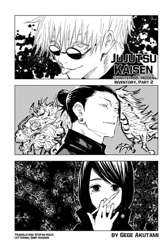JuJutsu Kaisen Manga Chapter 66