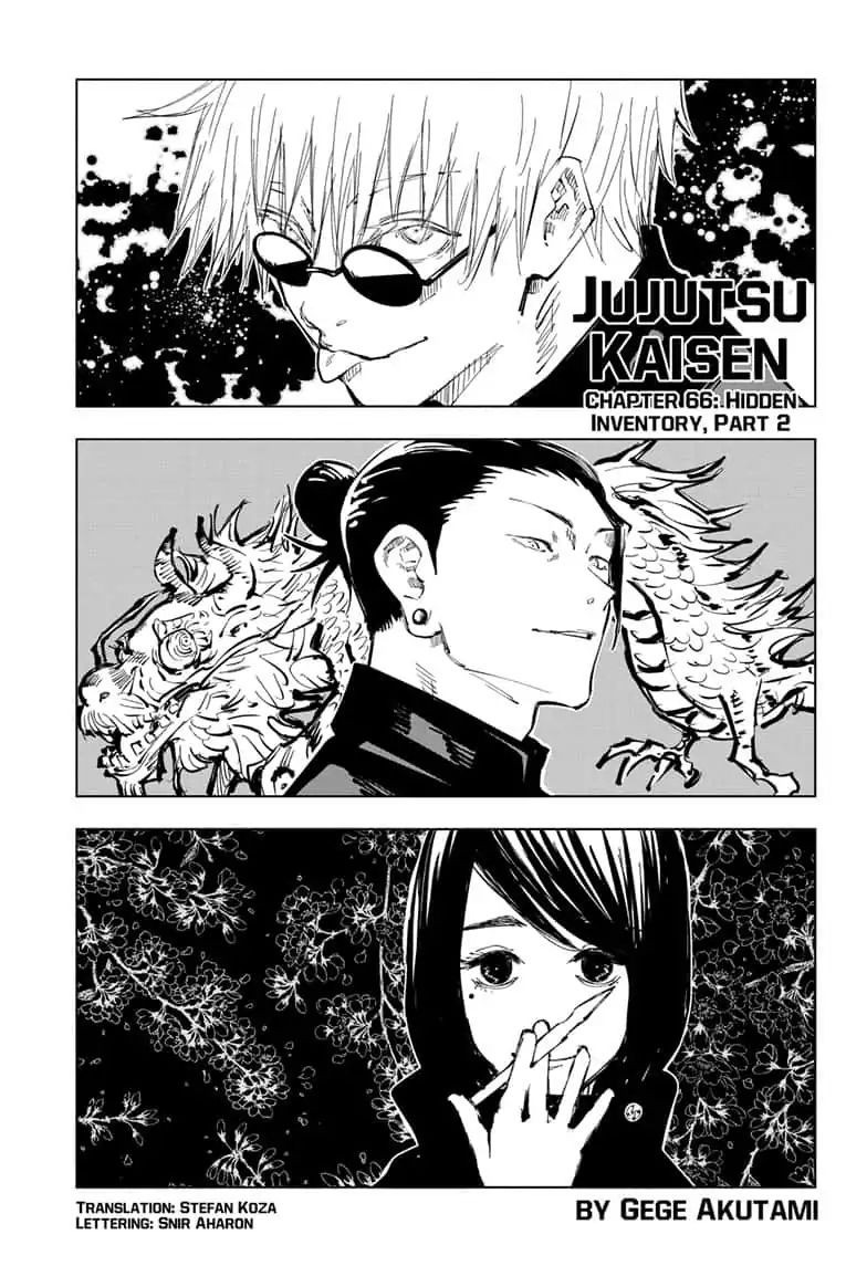 JuJutsu Kaisen Manga Chapter 66