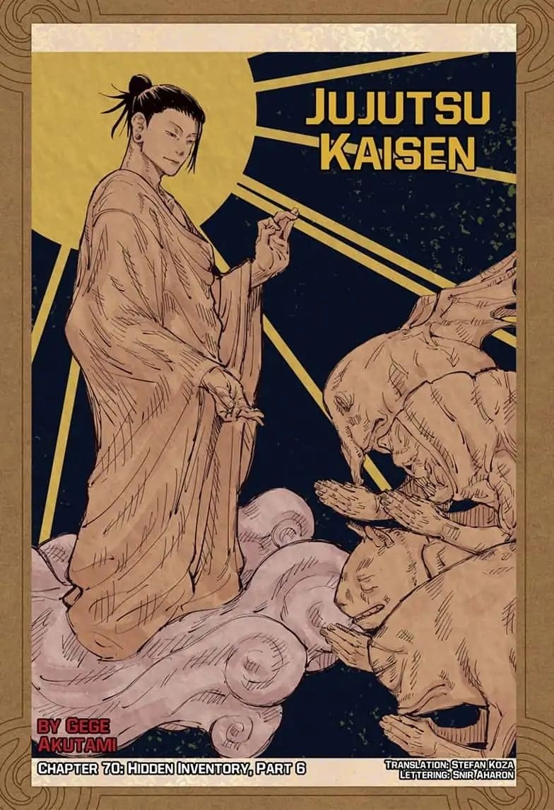 JuJutsu Kaisen Manga Chapter 70