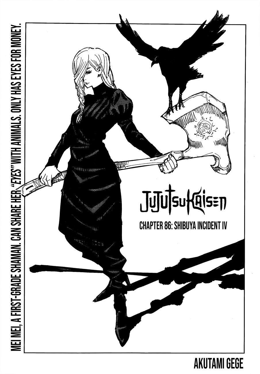 JuJutsu Kaisen Manga Chapter 86