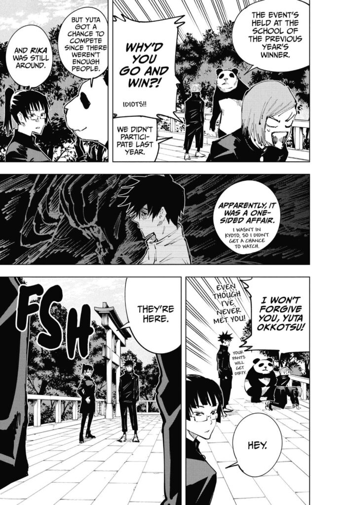 jujutsu kaisen manga Chapter 32