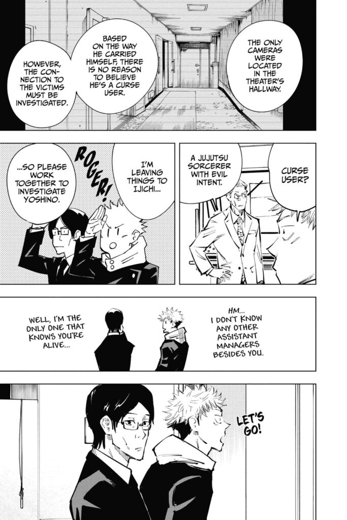 jujutsu kaisen manga Chapter 21