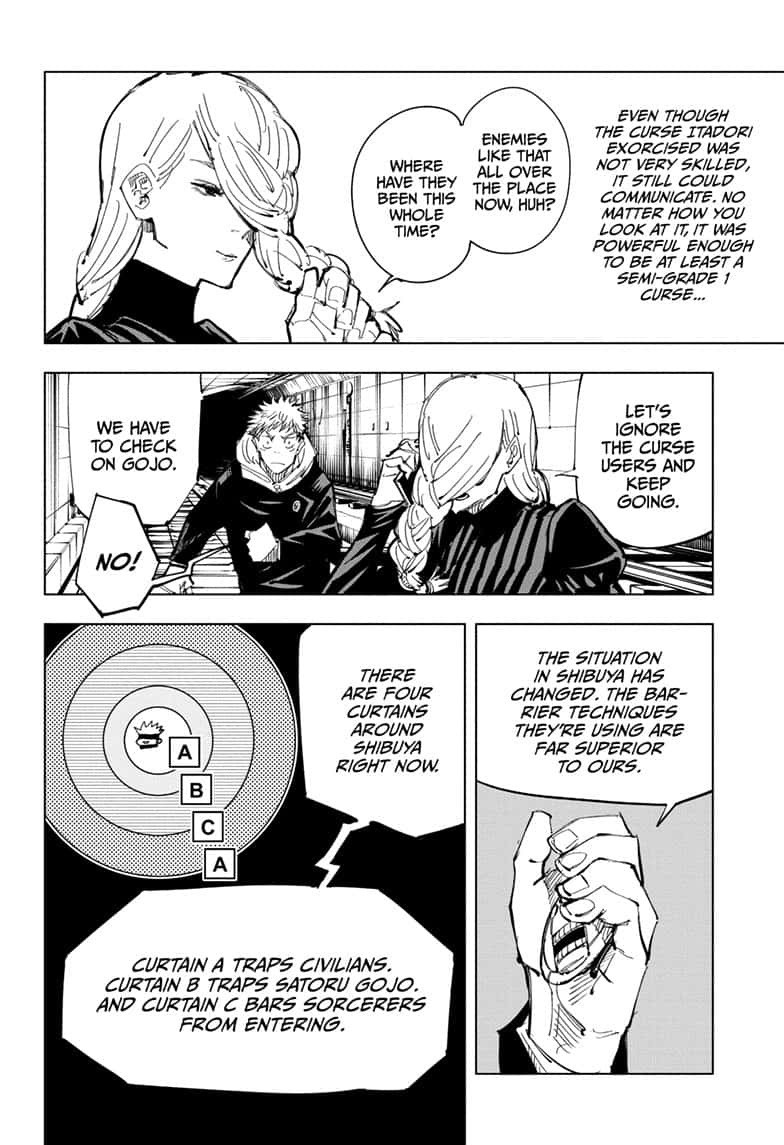 JuJutsu Kaisen Manga Chapter 91