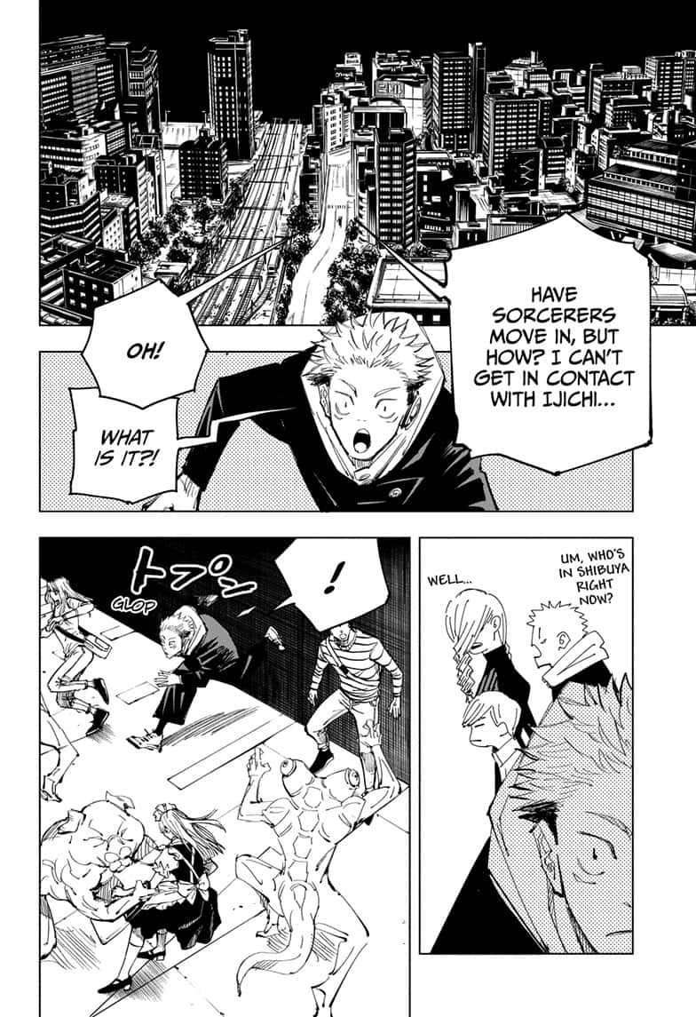 JuJutsu Kaisen Manga Chapter 92