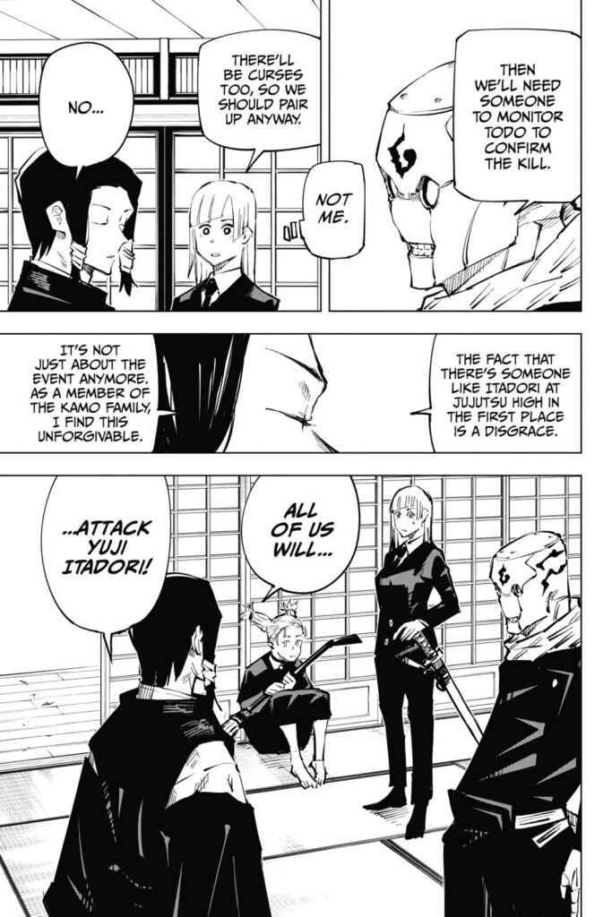 JuJutsu Kaisen Manga Chapter 33