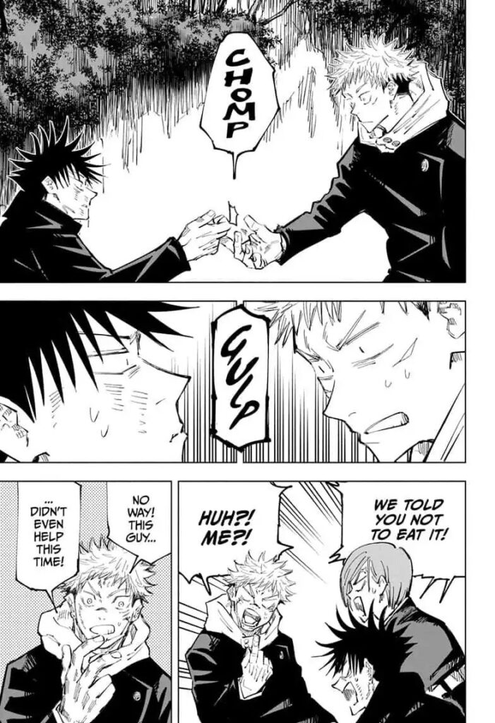 JuJutsu Kaisen Manga Chapter 63