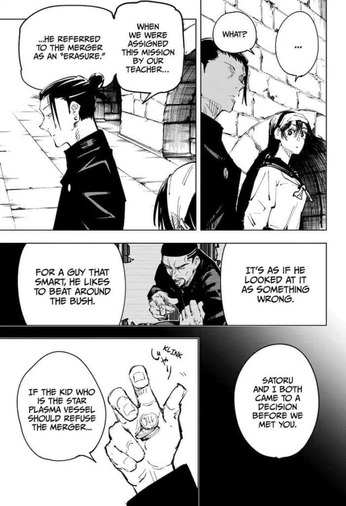 JuJutsu Kaisen Manga Chapter 72