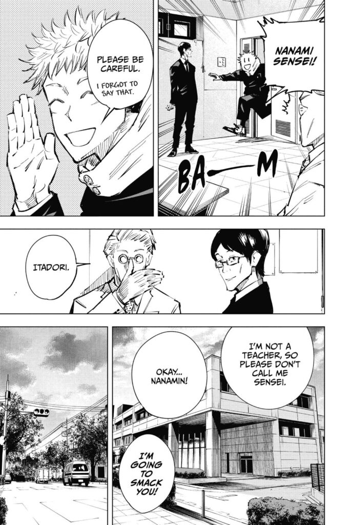 jujutsu kaisen manga Chapter 21