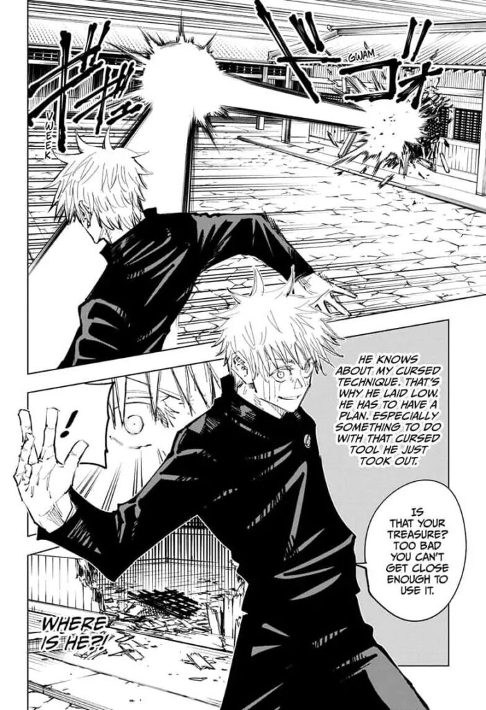 JuJutsu Kaisen Manga Chapter 71