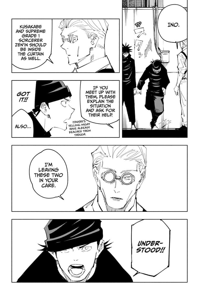 JuJutsu Kaisen Manga Chapter 93