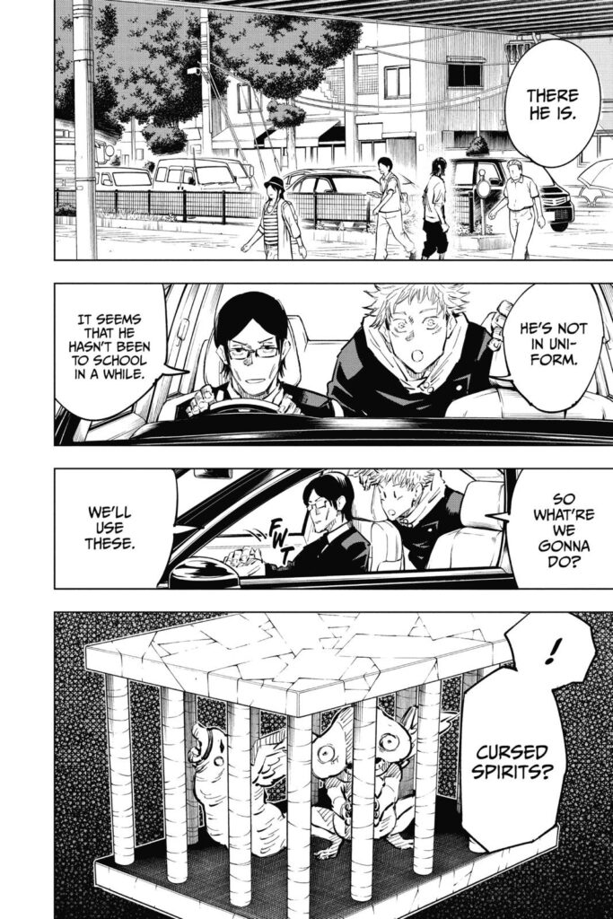 jujutsu kaisen manga Chapter 21