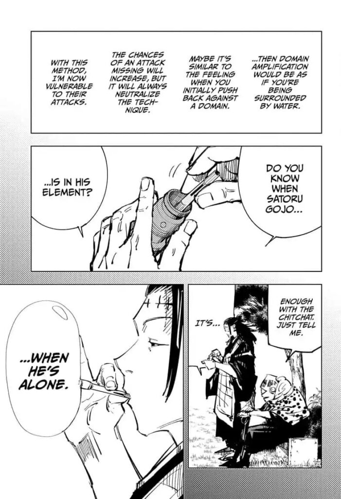 JuJutsu Kaisen Manga Chapter 84