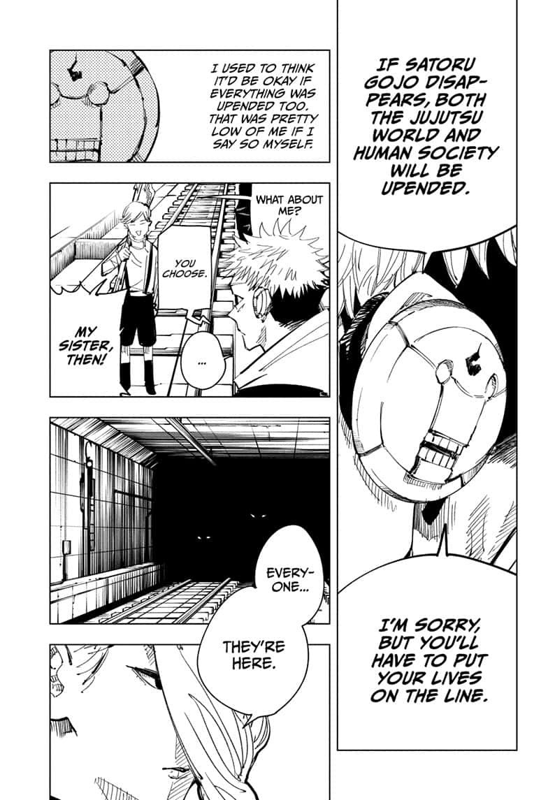JuJutsu Kaisen Manga Chapter 91