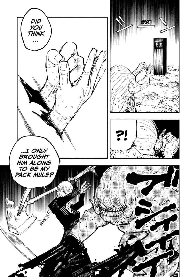 JuJutsu Kaisen Manga Chapter 102